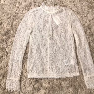 Lace White blouse